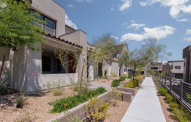 Newer Summerlin luxury townhome with city views