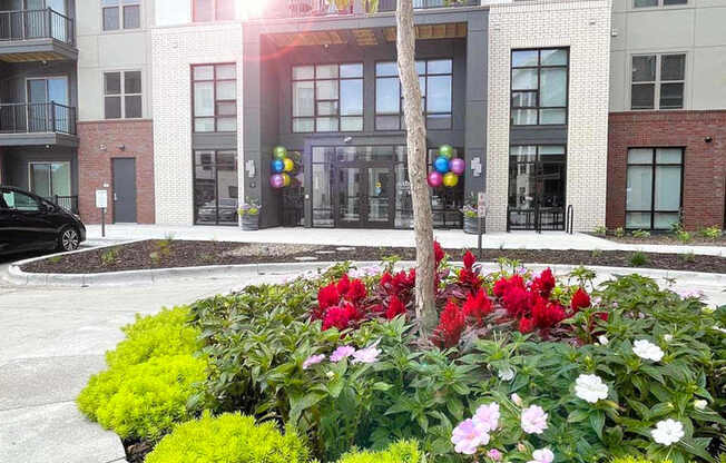 Elevate Apartments Front Entry