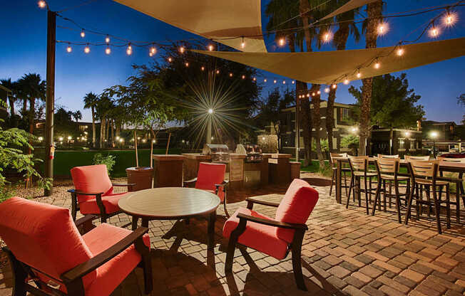 Outdoor Gathering Space with BBQ Grills and Outdoor Seating at Stonebridge Ranch, Arizona, 85225