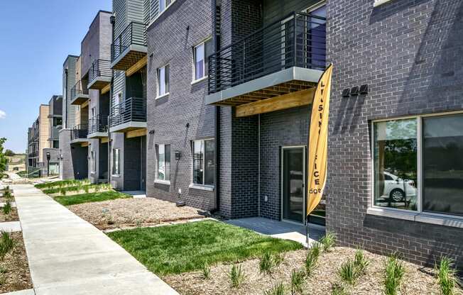 Property Exterior at Edge 204 Apartments on Omaha, NE