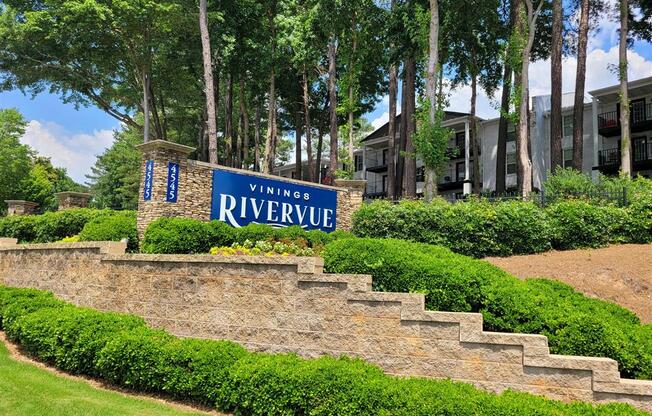 Monument Signage at Vinings RiverVue, Atlanta