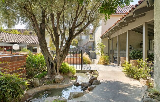 Brookside Terrace Apartments Walkway
