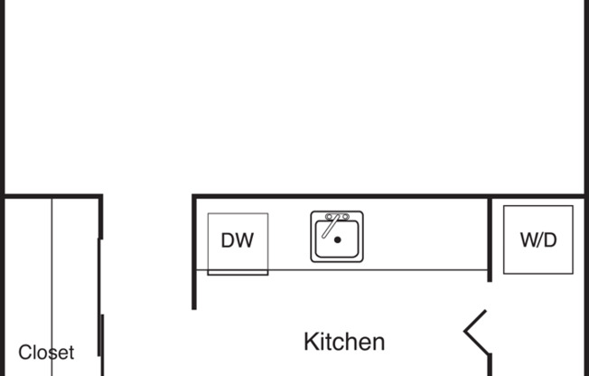 Studio, 1 bath, 475 sqft, $1,374, Unit 605