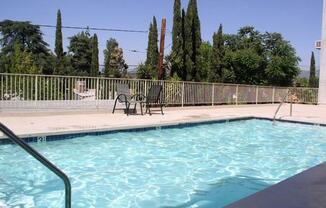 Crystal Clear Swimming Pool at Oxnard Plaza, North Hollywood, CA