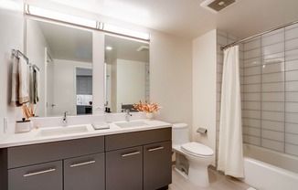 Bathroom at Channel House Apartments