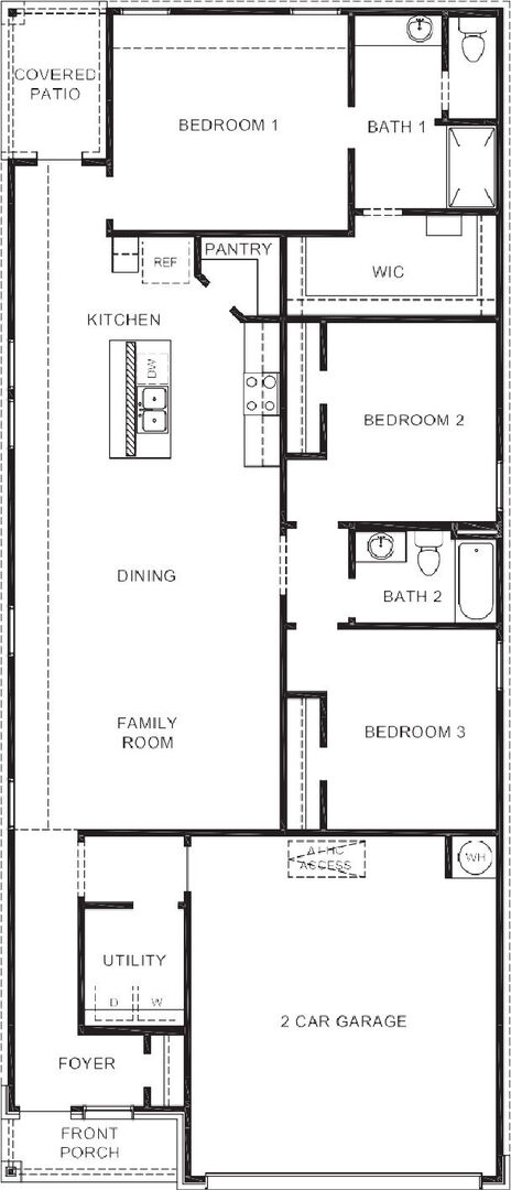 3 beds, 2 baths, 1,535 sqft, $2,135