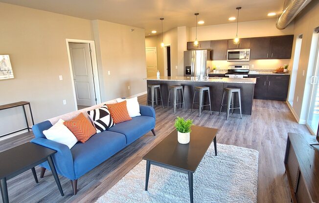 The Current Eau Claire Luxury Apartments Studio one bedroom two bedroom