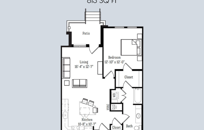 1 bed, 1 bath, 813 sqft, $1,775, Unit 8324 Globe Drive - 110