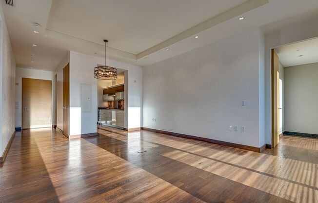 Waldorf Astoria 3011- Stunning City/Mtn views from this Beautifully Unfurnished One Bedroom Plus Small Windowed Office