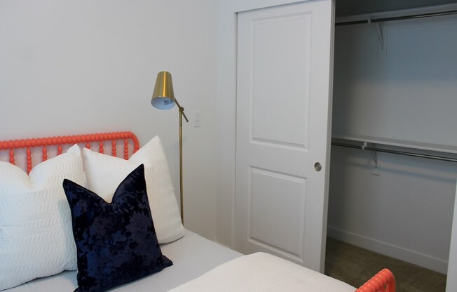 Secondary Bedroom with Closet at Arcadia Apartments