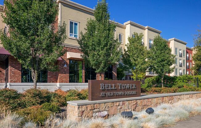 Bell Tower at Old Town Square - Apartments in Wilsonville, Oregon