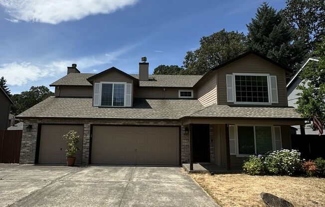 4 bedroom, 2288sf home. Close to Nike, Intel and more! 3 car garage and fenced yard.