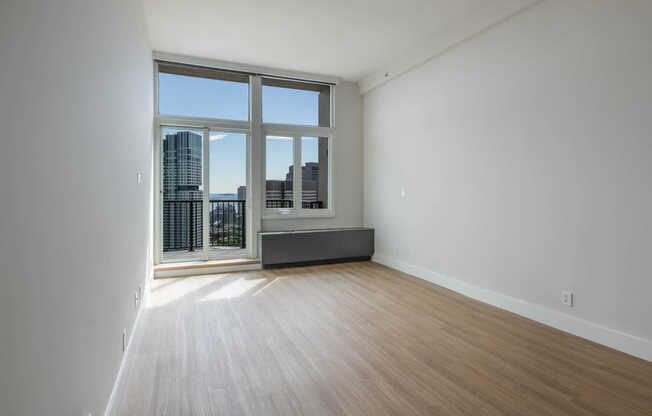 Bedroom with Hard Surface Flooring