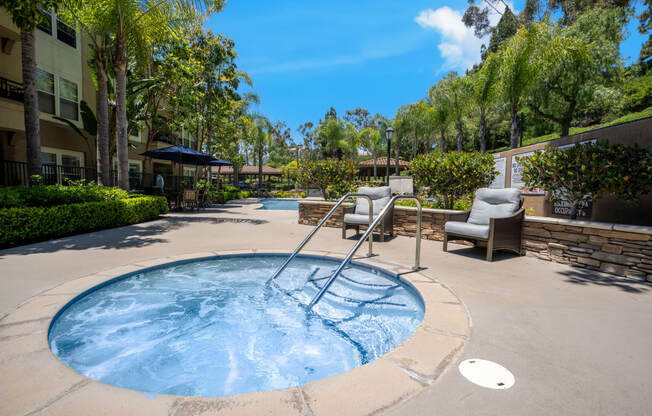 Pool and Spa at 55+ FountainGlen Laguna Niguel