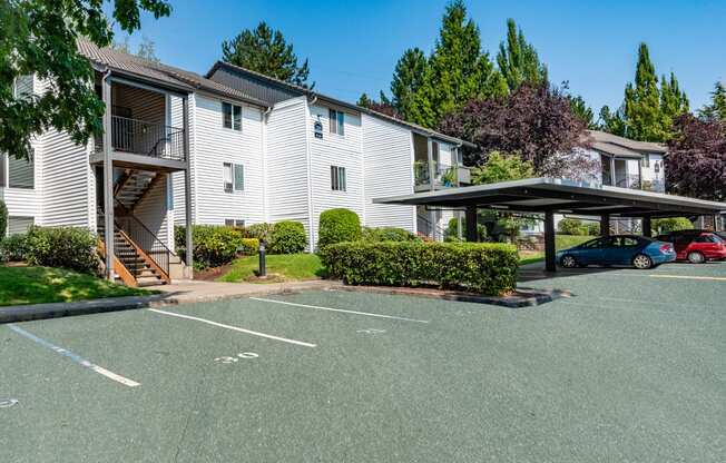 Elmonica Court parking lot, Beaverton, OR , 97006