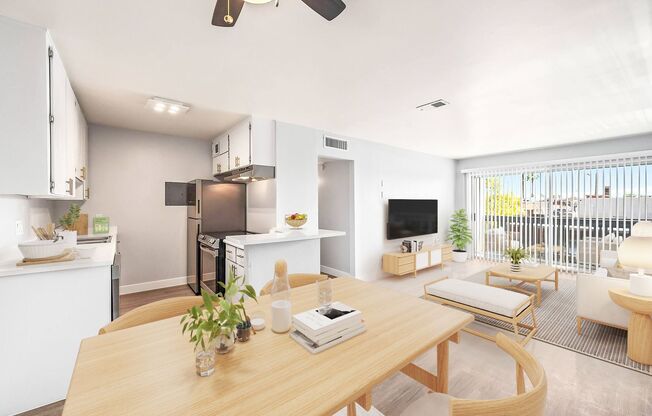 2 beds, 2 baths, 940 sqft, $1,600, Unit 107