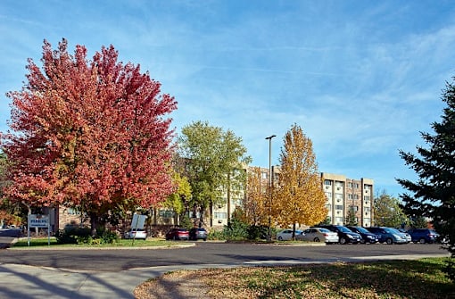 Exterior Landscape at Central Park Manor, Minnesota, 55343