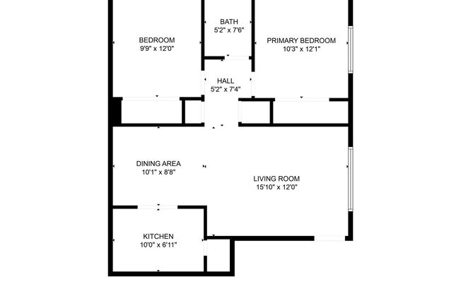 2 beds, 1 bath, 850 sqft, $1,225, Unit 722-4