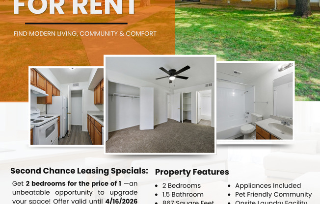 Marbella - 2 Bedroom 1.5 Bathroom