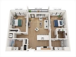 2 beds, 2 baths, 982 sqft, $3,185, Unit 209