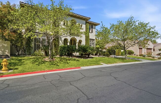 Private Gated Christopher Homes Estate in The Vineyards | Resort-Style Backyard & Strip Views