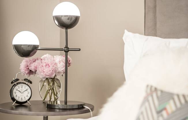 VIntage on Selby | Interior Features | Model Apartment Home Bedroom Detail