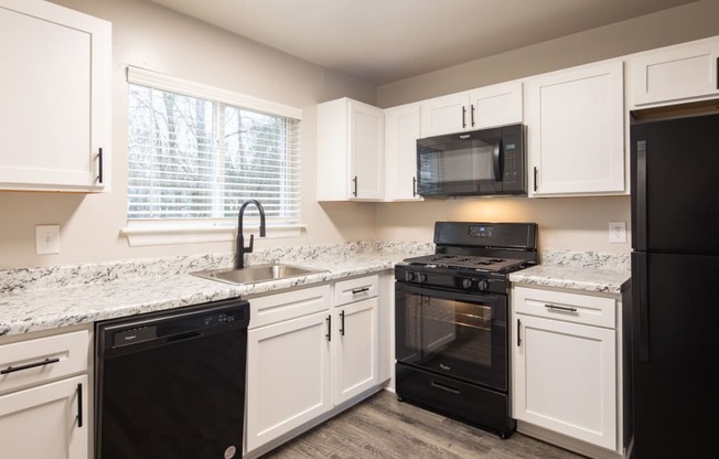 Updated Kitchens at Pines of York Apartments