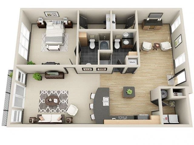 Mosaic South End Apartments