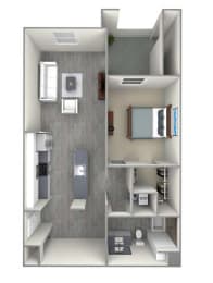 1 bed, 1 bath, 830 sqft, $3,003