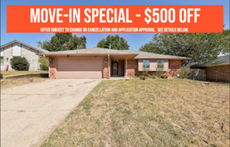 ** Move-In Special - $500 Off ** Charming 3 Bed, 2 Bath Home in Wilshire Hill with Storm Shelter!!