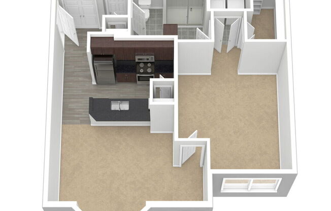 1 bed, 1 bath, 860 sqft, $1,839