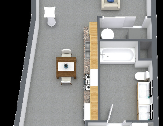 1 bed, 1 bath, 848 sqft, $1,320, Unit 218