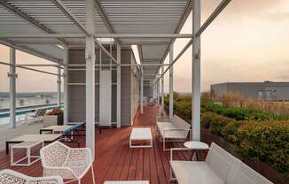 Community Rooftop Seating