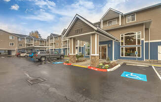 Main Building Entry at VINTAGE AT BREMERTON, Bremerton, Washington
