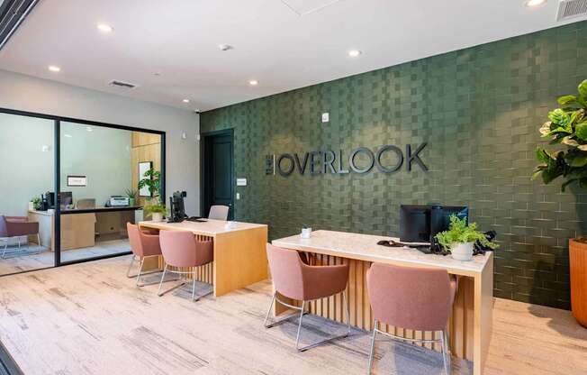 Leasing office at The Overlook in Santa Clarita, California