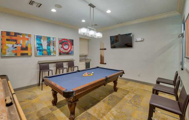 Billiards and Gaming Room at Windsor at Aviara, 6610 Ambrosia Lane, CA