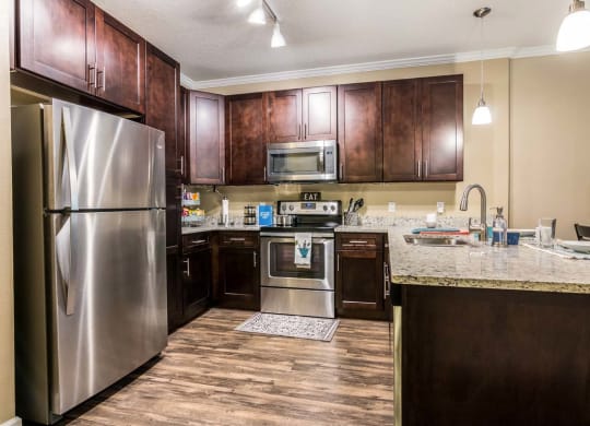 Fully Equipped Kitchen at The Oasis at Lake Bennet, Florida, 34761