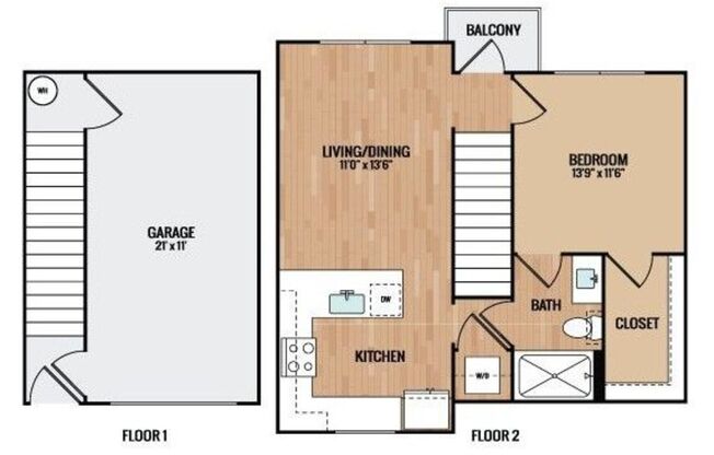 1 bed, 1 bath, 682 sqft, $1,762