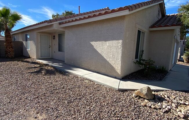 AMERICANA Property Mgmt - Freshly remodeled 1 story home in gated NLV community.