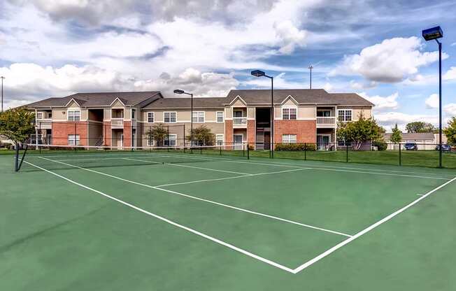 Tennis court luxury amenity onsite carwash facility