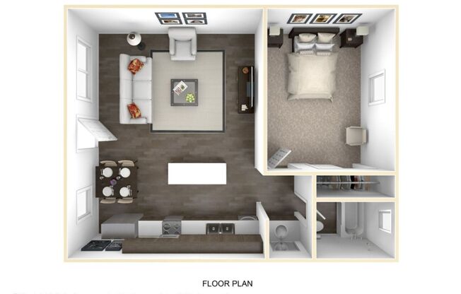 1 bed, 1 bath, 550 sqft, $1,295, Unit 5