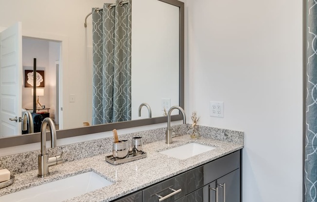 Bathroom at Link Apartments® Grant Park, Atlanta