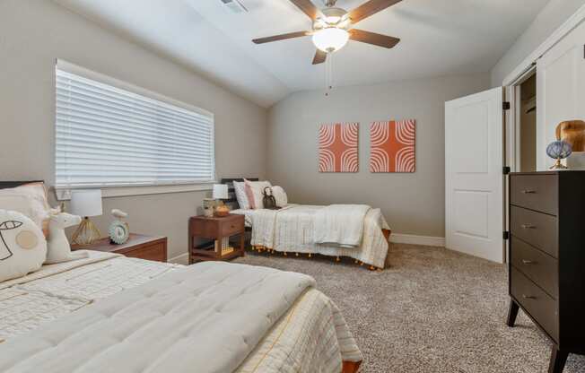 Spacious Bedrooms