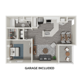 1 bed, 1 bath, 875 sqft, $1,369