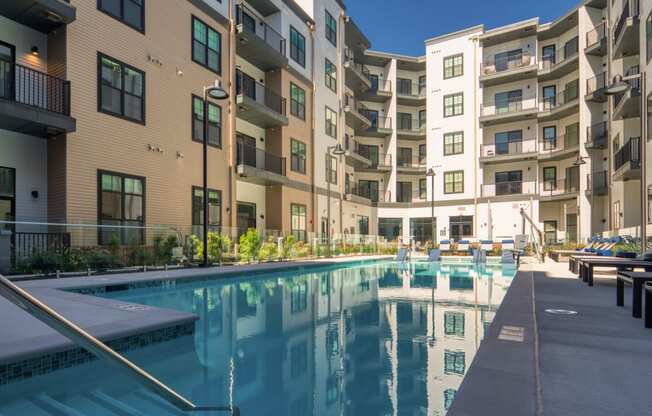 Swimming Pool at Aura Stonebridge, Virginia, 23225