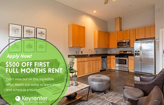 Where South Congress Feels Like Home: Apply today & Receive $500 off your first FULL month’s rent!