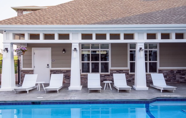 Lounge Furniture around the Pool Sundeck