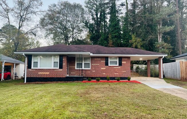 Charming Mid-Century 2BR/2BA Brick Home in Decatur !!