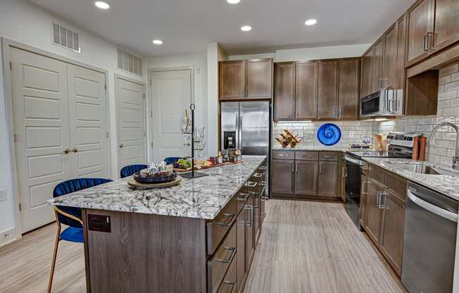 Gourmet Kitchen Island*