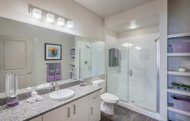 Bonterra Parc - European-style cabinetry in kitchen and bathrooms